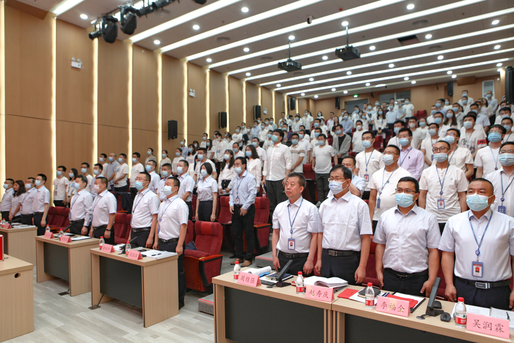 华天电子集团四届一次员工会员代表大会  太阳成微电分会场会议议程圆满结束